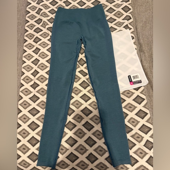 Alphalete Amplify Ultra-High Rise Legging - Ocean - Brand New - Picture 2 of 3